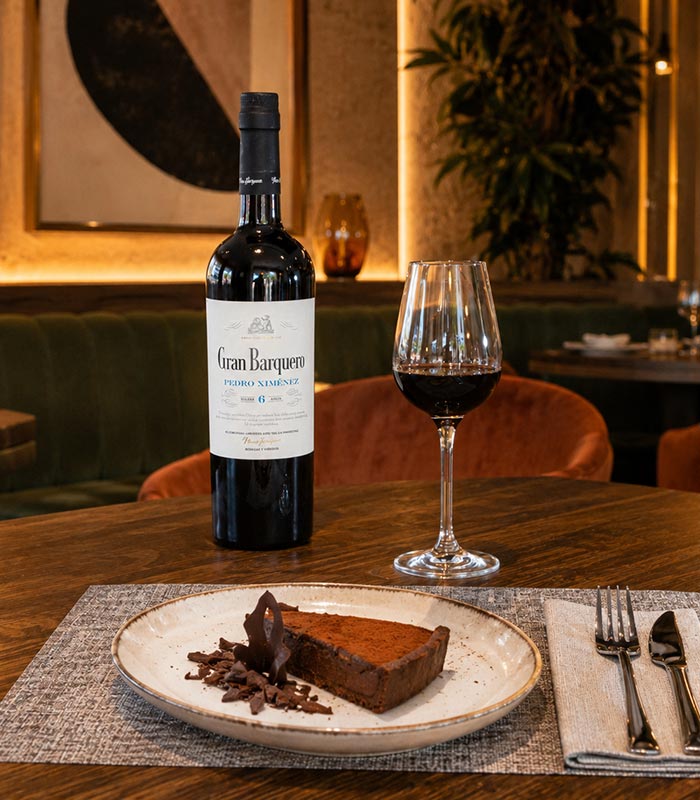 PX wine and dessert pairing